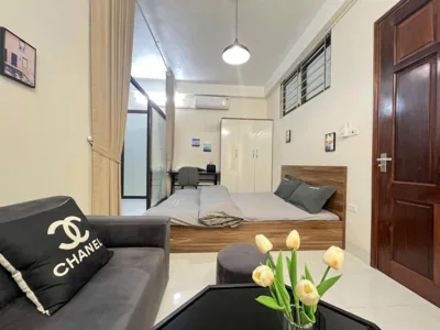 特大床客房 — Cygnus Homestay Ha Noi 59