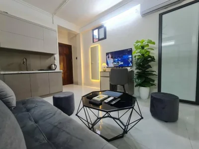 特大床客房 — Cygnus Homestay Ha Noi 59