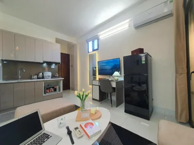 特大床套房 — Cygnus Homestay Ha Noi 59